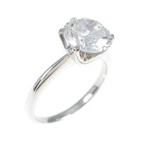 プラチナダイヤモンドリング 2．181ct・G・SI2・VG