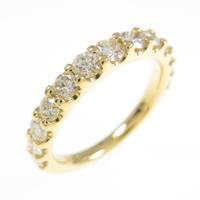 K18YG ダイヤモンドリング