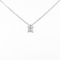 プラチナダイヤモンドネックレス 0．517ct・F・VS1・ファンシーカット