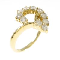 K18YG ダイヤモンドリング