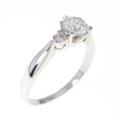 プラチナダイヤモンドリング 0．505ct・H・VS2・GOOD
