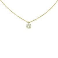 【リメイク】K18YG ダイヤモンドネックレス 0．324ct・G・VS1・VG