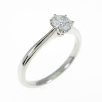 【リメイク】プラチナダイヤモンドリング 0．412ct・E・IF・VG