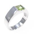 K10WG ペリドットリング