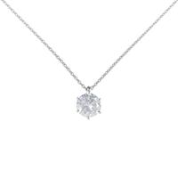 【リメイク】プラチナダイヤモンドネックレス 1．055ct・E・I1・GOOD