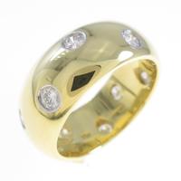 ティファニー ドッツワイド リング