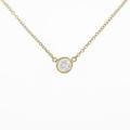ティファニー バイザヤード ネックレス 0．24ct・H・SI1・3EXT