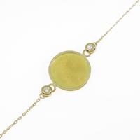 K18YG コイン ブレスレット