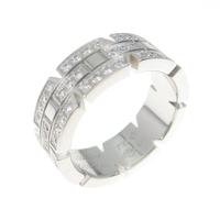 カルティエ タンクフランセーズ フルダイヤ リング