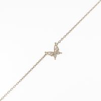 ノジェス バタフライ ダイヤモンドブレスレット