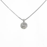 PT ソリティア ダイヤモンドネックレス