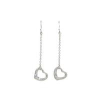 ティファニー オープンハート ドロップ ピアス