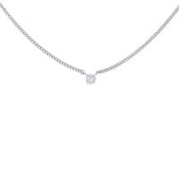 PT ソリティア ダイヤモンドネックレス