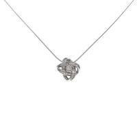 K18WG ダイヤモンドネックレス