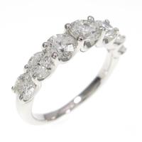 PT ハーフエタニティ ダイヤモンドリング