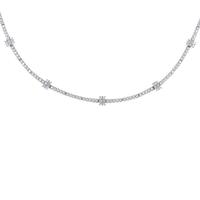 750WG ダイヤモンドネックレス