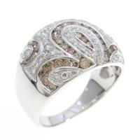 K18WG ダイヤモンドリング