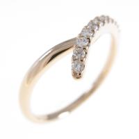 K18PG ダイヤモンドリング