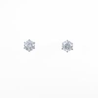 プラチナダイヤモンドピアス 0．265ct・0．278ct・G?H・I1・VG?GOOD