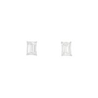 プラチナダイヤモンドピアス 0．457ct・0．479ct・F・VS1?2・ファンシーカット