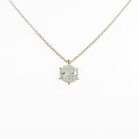 【リメイク】K18YG ダイヤモンドネックレス 1．023ct・VLY・VS2・VG