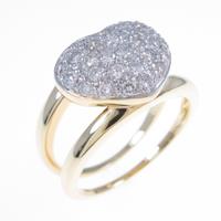 ポンテヴェキオ ハート ダイヤモンドリング