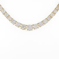 K18YG ダイヤモンドネックレス