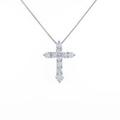PT クロス ダイヤモンドネックレス