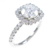 【リメイク】プラチナダイヤモンドリング 1．045ct・E・SI1・VG