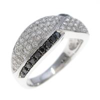 K18WG／K18BG パヴェ ダイヤモンドリング