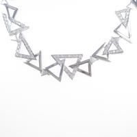 K18WG ダイヤモンドネックレス