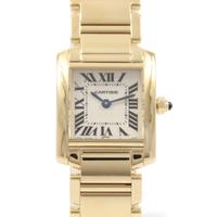 カルティエ W50002N2 タンクフランセーズ YG クォーツ