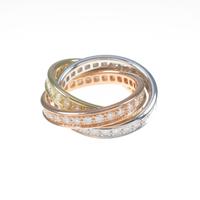 カルティエ スリーバングルズ リング