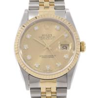 ロレックス 16233G デイトジャスト SSxYG 自動巻