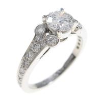 カルティエ バレリーナ リング 0．52ct・D・VS1・EXT