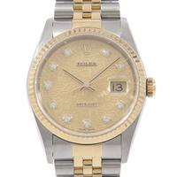 ロレックス 16233G デイトジャスト SSxYG 自動巻
