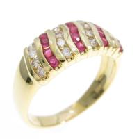 K18YG ルビーリング