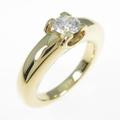 カルティエ Cセッティング リング 0．4ct