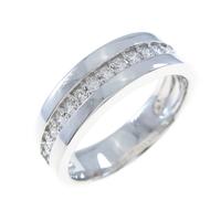 【リメイク】K18WG ダイヤモンドリング