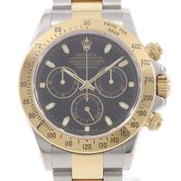 ロレックス 116523． デイトナ SSxYG 自動巻