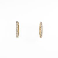 K18YG ダイヤモンドピアス