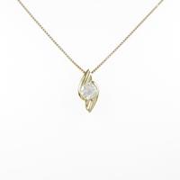 K18YG ダイヤモンドネックレス