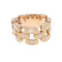 K18PG ダイヤモンドリング