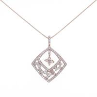 K18PG ダイヤモンドネックレス