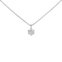 PT ソリティア ダイヤモンドネックレス