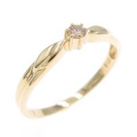 K18YG ダイヤモンドリング