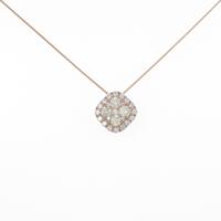 K18PG ダイヤモンドネックレス