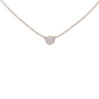 ティファニー バイザヤード ネックレス 0．29ct・I・VVS1・3EXT