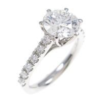 【リメイク】プラチナダイヤモンドリング 1．508ct・E・SI1・GOOD