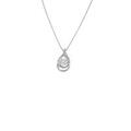 プラチナダイヤモンドネックレス 0．314ct・D・VVS2・3EXT H＆C
